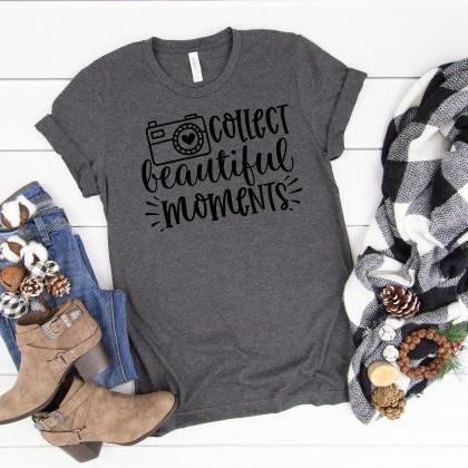 T-shirt For Women / Collect Beautiful Moments/..