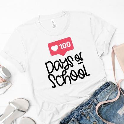 Teacher Shirts | 100th Day Of School Teacher..
