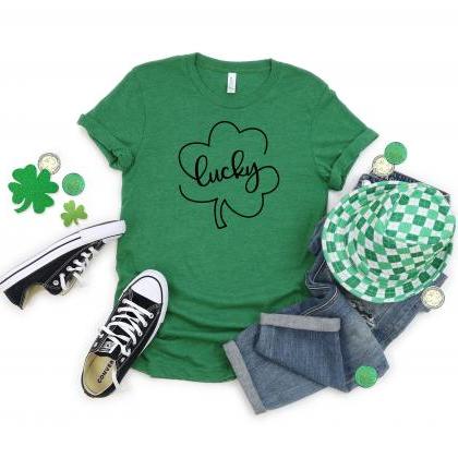 Lucky T-shirt For St. Patrick's Day..