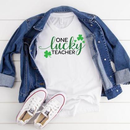 Lucky Teacher Shirt, St. Patrick's..