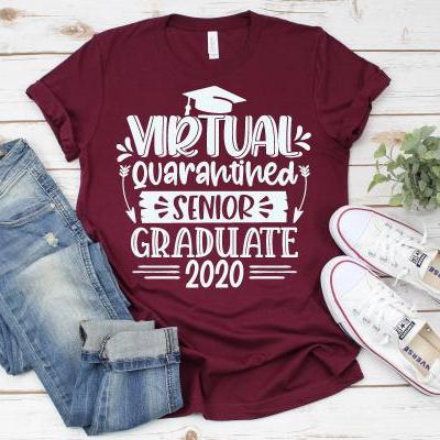Virtual Senior Class Of 2020 Shirt| Graduate 2020 Shirt| School Shirt| Class Of 2020 Strong Shirt| Online School Shirt