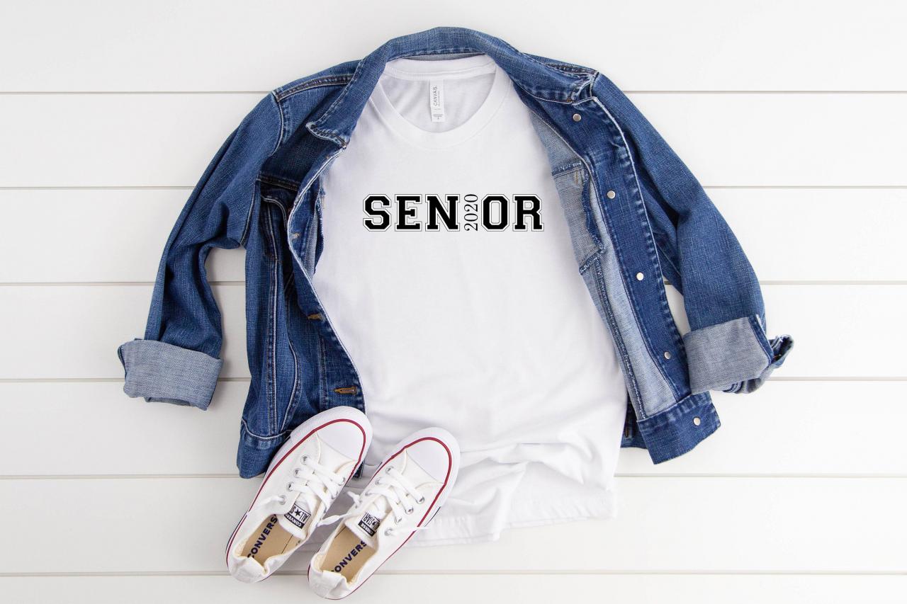T-shirt For Women | Senior 2020 T-shirt| Senior Shirt| Graduation Shirt| Senior 2020