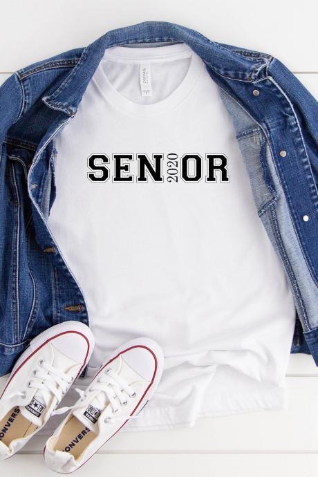 T-shirt For Women | Senior 2020 T-shirt| Senior Shirt| Graduation Shirt| Senior 2020